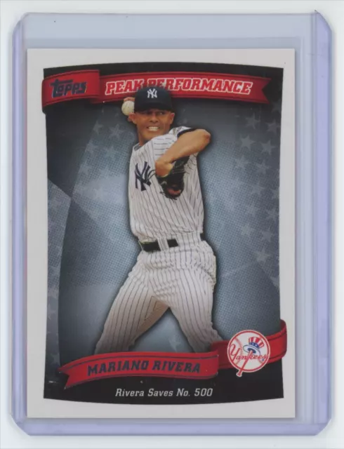 2010 Topps Peak Performance Mariano Rivera New York Yankees #PP-13