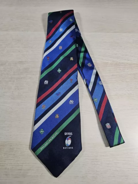 RBS 6 Nations Official Rugby Union Neck Tie - England V Ireland 2004 - NEW