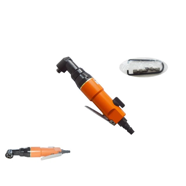 HG-6HL Pneumatic Ratchet Wrench Threading Elbow Air Screwdriver 3/8" 4000RPM