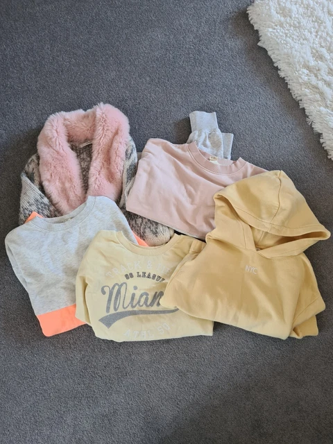 Girls Clothes Bundle Jumpers, Cardigan - 10-12 Years