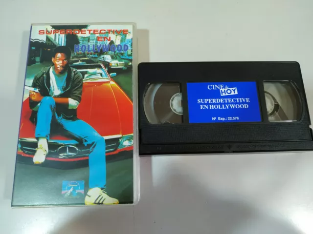 Détective En Hollywood Eddie Murphy - VHS Film Tape Espagnol 3T