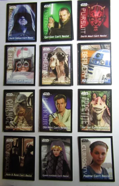 Star Wars 1999 Episode 1 Lays (Frito Lay) Game Cards Card Choice (SW6)