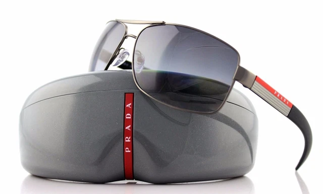 Buy Prada Linea Rossa Prada Linea Rossa Men's 0PS 54IS Grey Rubber/Grey  Rose Gold Mirror at Amazon.in