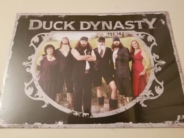 Duck Dynasty Aluminum Metal Sign "Family Photo"