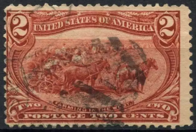 USA 1898 SG#292, 2c Trans-Mississippi Exposition Used #E2306