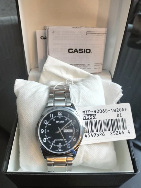 MEN'S CASIO DAY-DATE Analog Watch MTP1326-7A1V $80.00 - PicClick