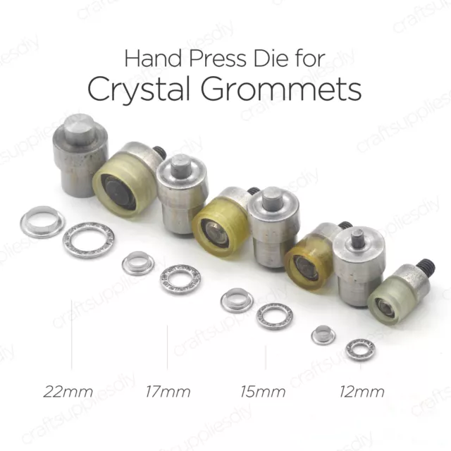 Hand Press Die for Crystal Grommets Setter Setting Tools for Crystal Grommet Die