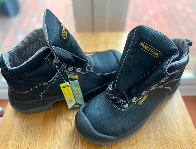 DELTA PLUS PANOPLY Sault S3 Wide Fit Black Mens Steel Toe Cap Safety Work Boots 36.25 PicClick UK