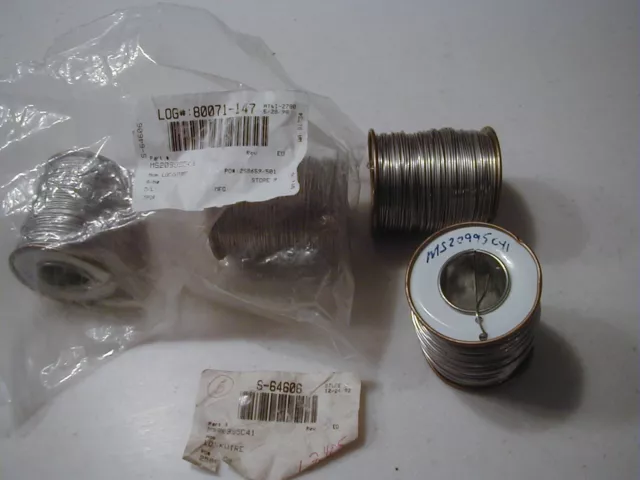 Roll of NOS Aircraft Tie Wire from NASA Excess MS20995C41 Lockwire