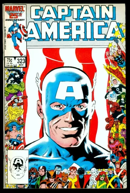 Marvel Comics CAPTAIN AMERICA #323 1st John Walker NM- 9.2