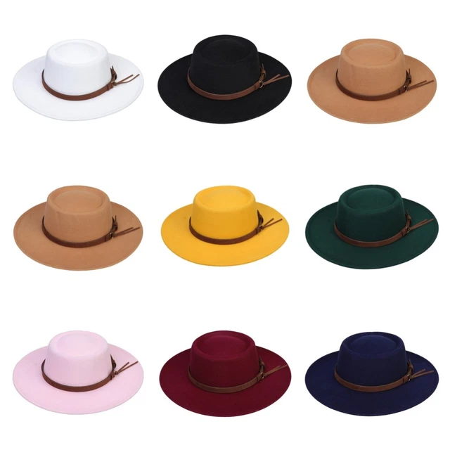Chapeau Borsalino En Laine Rouge Grenat – Taille 56, Petit Bord, Fait Main En Italie