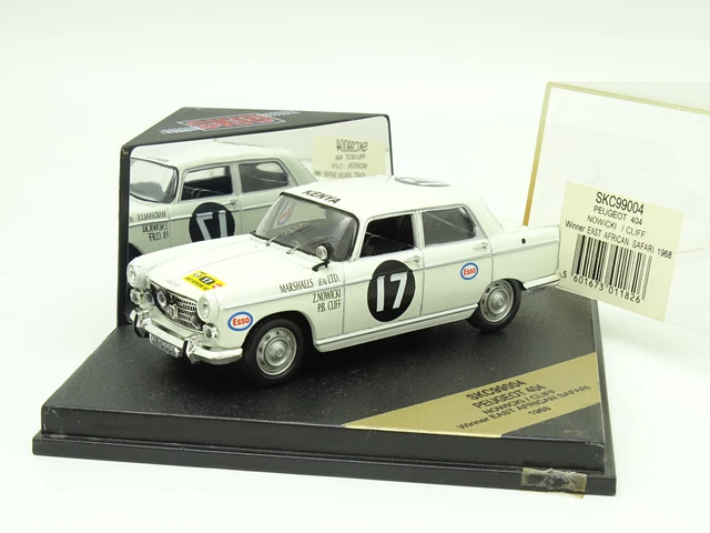 Speed 1/43 - 1968 Peugeot 404 Winner East African Safari No. 17