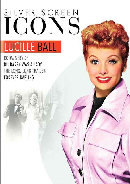 LUCILLE BALL SILVER Screen Icons - 4 Movie Collection DVD New $16.95 ...