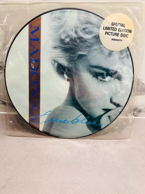 Madonna TRUE BLUE picture disc 12'' vinyl - rare - no promo