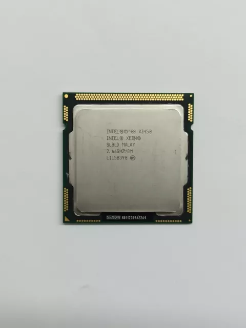 Procesador CPU Intel Xeon X3450 2,66 GHz 4 núcleos 8 Hilos ( similar i7-860 )