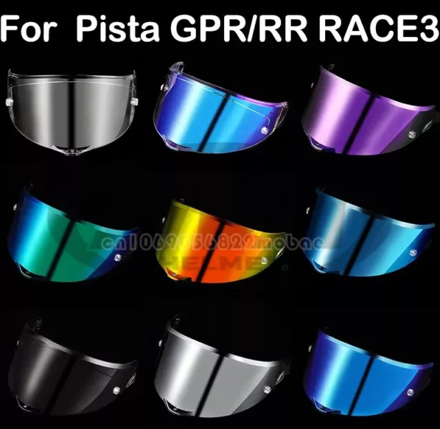 For AGV PISTA GP RR GP R AGV Corsa R Corsa RR RACE3 Motorcycle Helmet Visor Lens