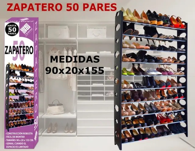 Organizador - Zapatero para 36 pares de zapatos
