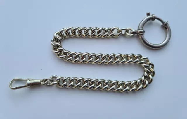 Antike Taschenuhrkette um 1900 Uhrenkette Taschenuhr Pocket watch Chain 8-6