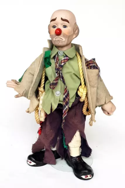 VINTAGE DYNASTY DOLL Collection Clyde The Hobo Clown 14 Porcelain Doll 1983 36.86 PicClick UK