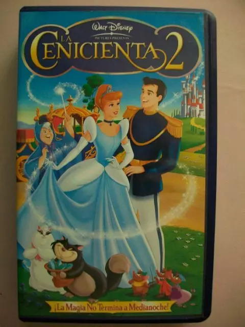 (Walt Disney Pictures Presenta) LA CENICIENTA 2. VHS en muy buen estado.