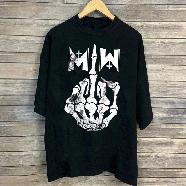 RARE MOTIONLESS IN White World Tour 2023 2024 Short Sleeve Men S5XL
