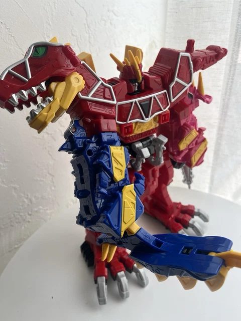 Megazord Dino Charge Power Rangers - 26 Cm - Bandai - Occasion