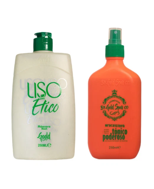 Gold Spell Liso Ético – Traitement Kératine 250 Ml – Tous Cheveux