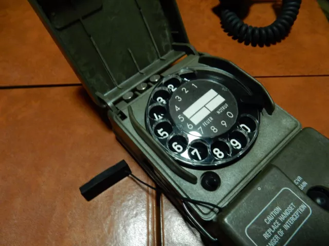 Telefono da campo militare TA 502A/PT with accessories 2