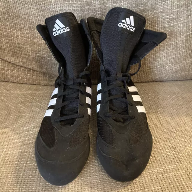 Adidas Box Hog Boxing Boots 117606771 Mens Size UK 10.5 1/2 Us 11