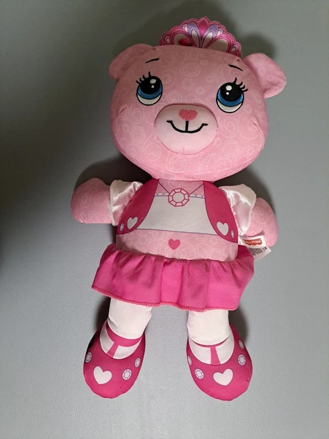 Fisher Price Doodle Bear Plush 16 Inch Pink Princess Stuffed Doll Toy 2