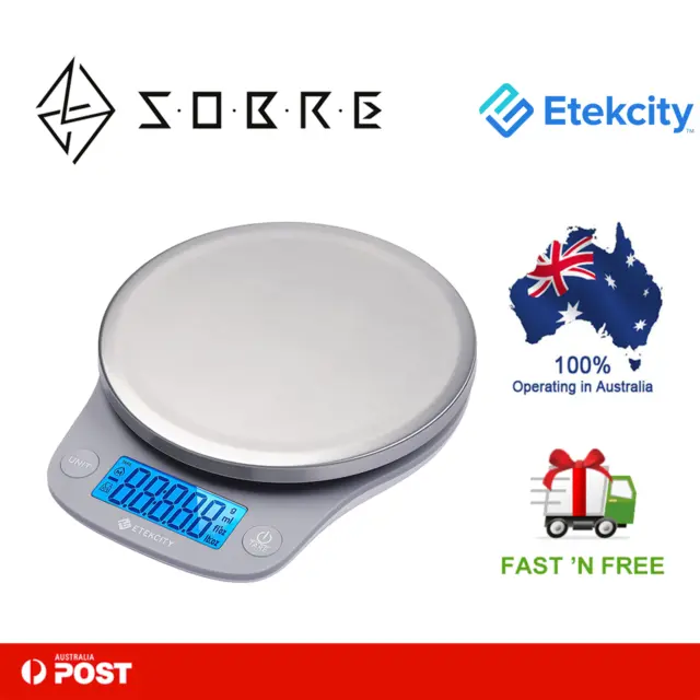 Etekcity Food Kitchen Scale, Digital Grams and Ounces for Weight Loss,  Baking, Cooking, Keto and Meal Prep, Postal Scale for Packages, Liquids