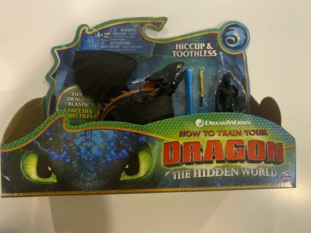 How To Train Your Dragon The Hidden World Hiccup & Toothless BNIB