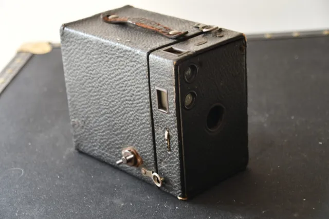 Antique No. 2-A Brownie Box Camera Model B 1916 Black Untested Collectable