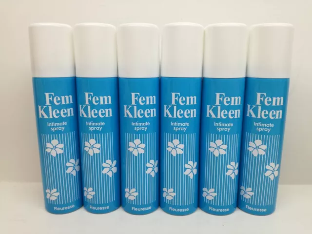 Fem Kleen Desodorante Íntimo Fleuresse 100ML Spray - 6 Piezas