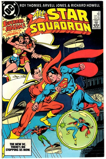 All Star Squadron #37 - September 1984 - High Grade Copper Age Dc Comics Classic