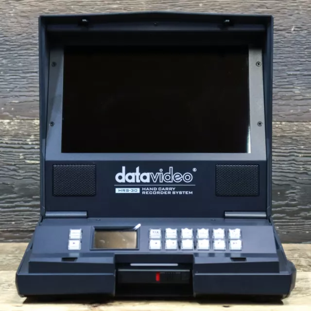 Datavideo HRS-30 Hand Carry Recorder System HD Recorder / Monitor Line w/Adapter