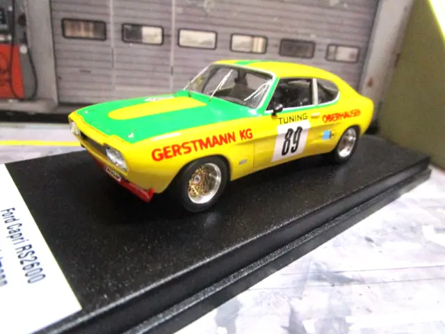 FORD Capri RS2600 Nürburgring 24h 1972 #89 Gerstmann Christmann Trofeu 1:43