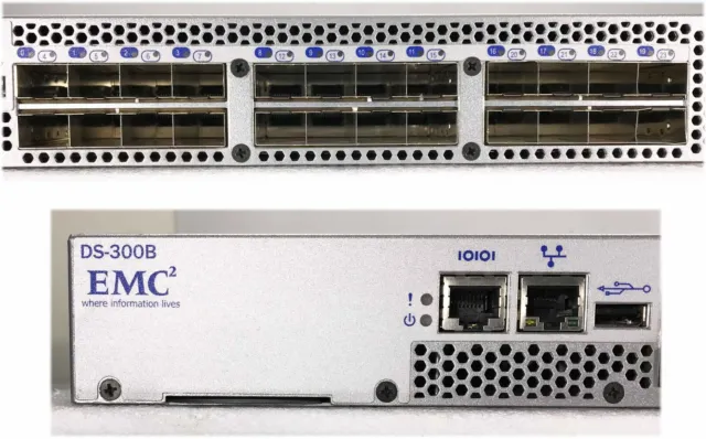 EMC Connectrix DS-300B - 8Gb/s Fibre Channel / 8 - 24-Port Switch 2