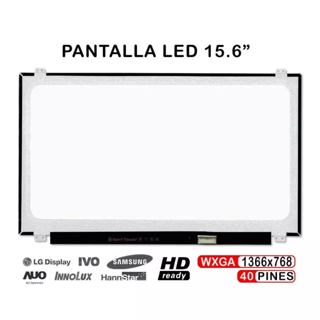 Pantalla Led De 15.6" Para Portátil Ltn156At30-T01 Display