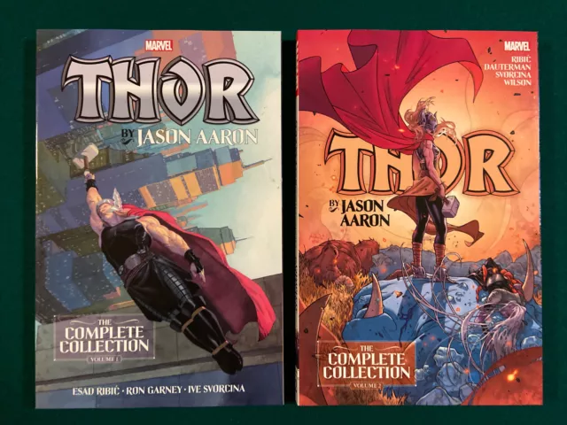 Thor by Jason Aaron: The Complete Collection Vols 1 and 2 TPB Marvel