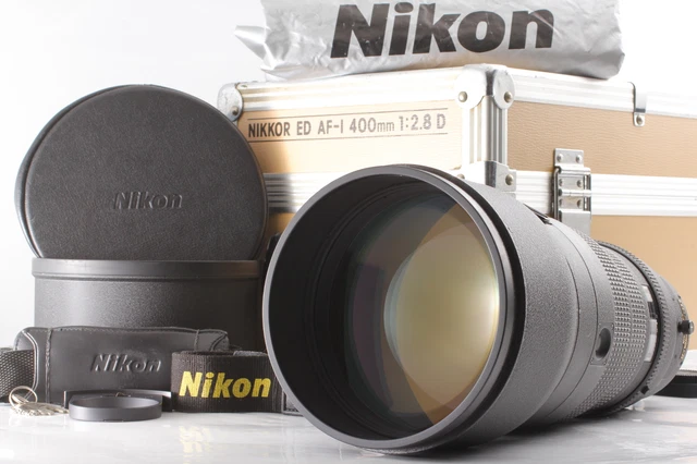 [ Near MINT w/Case ] Nikon ED Nikkor AF-I 400mm F2.8 D Lens From JAPAN