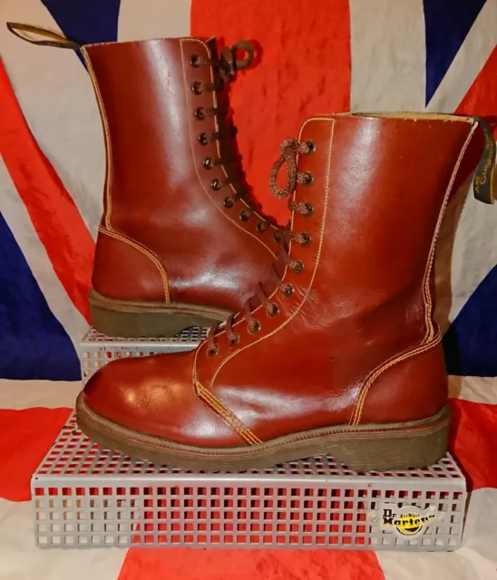 Vintage cherry on sale red doc martens