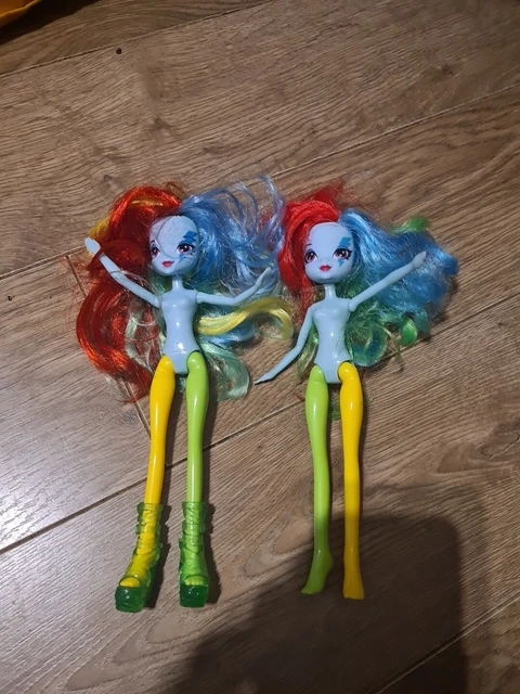 My Little Pony Equestria Girls Rainbow Rocks Rainbow Dash RARE. Bundle