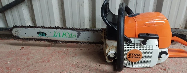 STIHL MS390 PETROL Chainsaw. Spares Or Repair. Starts And Runs. 20