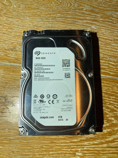 Seagate NAS HDD ST4000VN000 4To