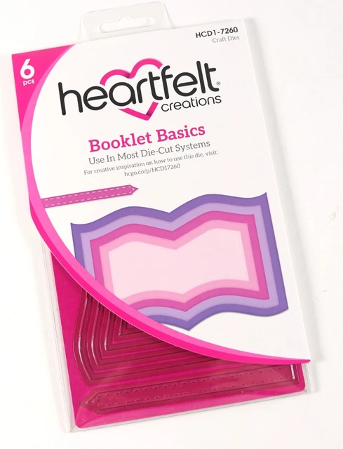 NUEVO - Heartfelt Creations ""Folleto Basics"" Artesanal Mueres HCD1-7260
