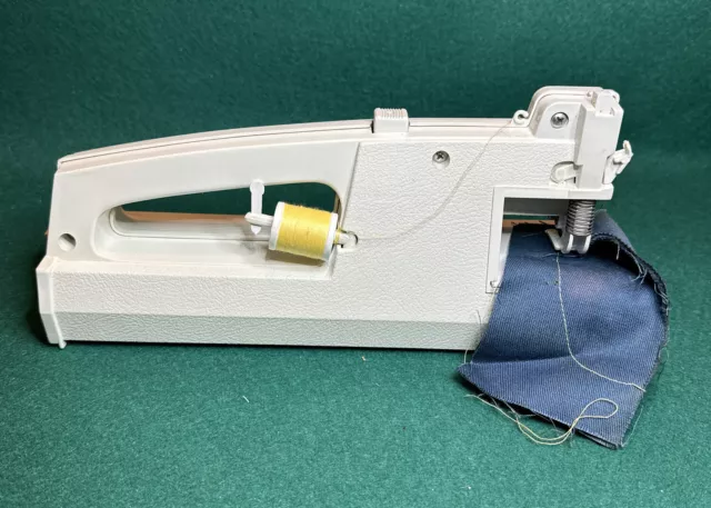 2pcs Mini Handheld Cordless Sewing Machine Hand Held Stitch