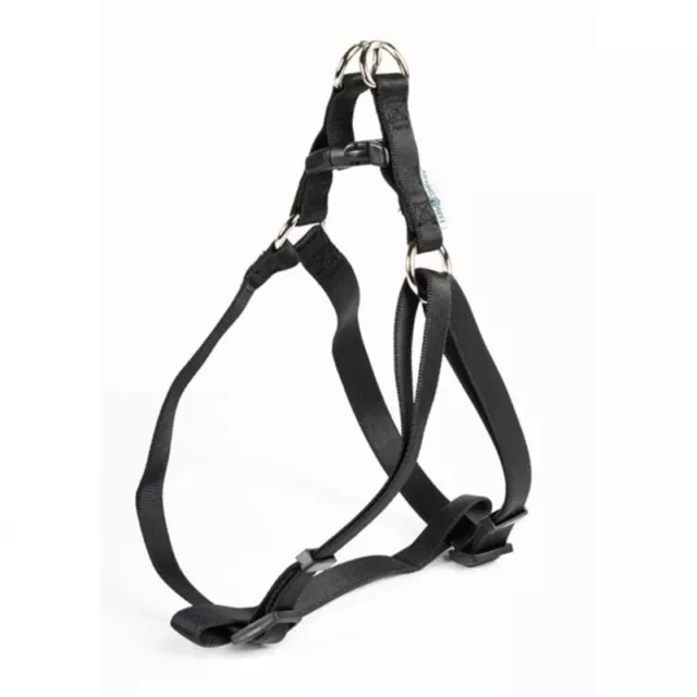 FARM COMPANY Comfort release Black harness - Size M (2x50x71 cm)
