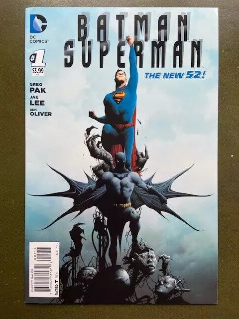 Batman Superman, #1, The New 52, DC Comics, 2013.