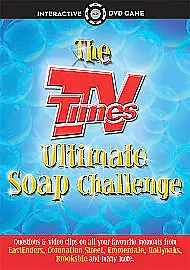 The TV Times Ultimate Soap Challenge DVD (2005) cert E FREE Shipping, Save £s